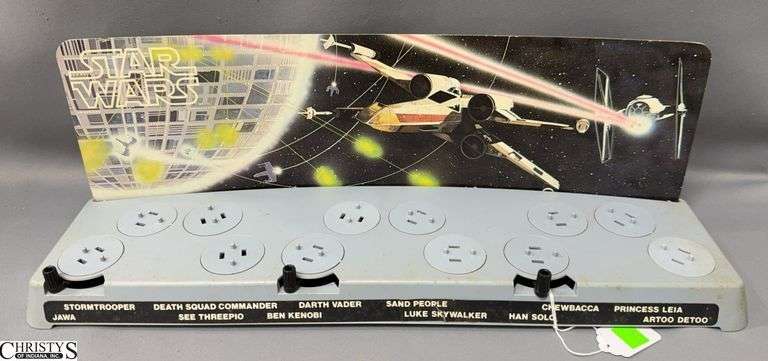 1977 Star Wars General Mills Fun Group Character Display With Gears image