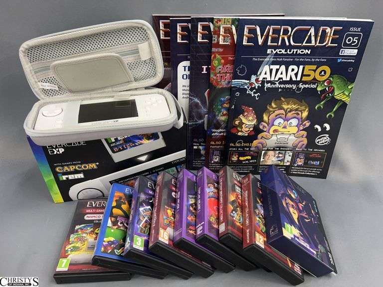 E Evercade EXP Handheld Console Bundle image