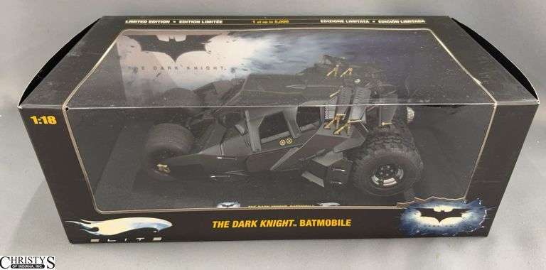 Hot Wheels The Dark Knight Batmobile 1:18 Limited Edition image