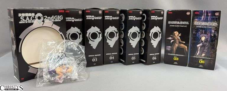 S.A.C. Ghost in the Shell Special Edition Packs, Gift With Purchases Only, DVDs are not Present in this lot image