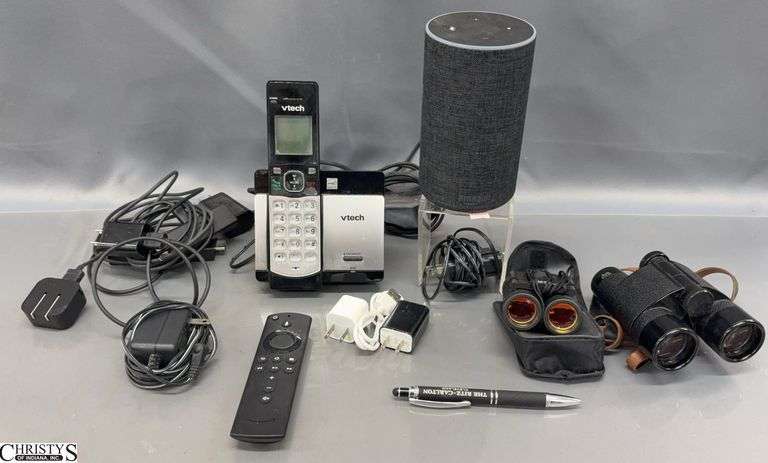 Amazon Firesticks, Amazon Alexa, Binoculars, Cordless Phones, Misc Electronics image