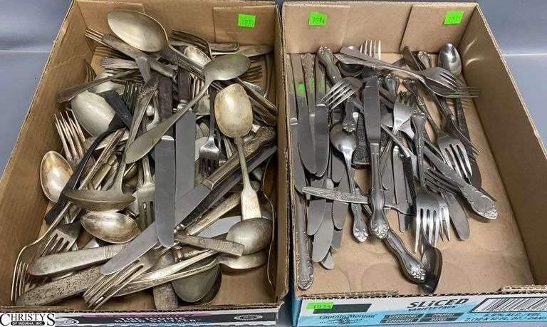 Assorted Silverplate and Stainless Flatware