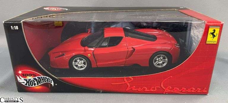 Hot Wheels 1:18 Scale Ferrari Enzo Diecast Model Car image