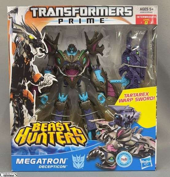 2012 Transformers Prime Beast Hunters Megatron Decepticon Action Figure image