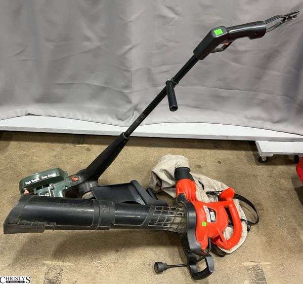 Black and Decker Electric Edger, Electric Leaf Hog - 43" of Leaf Hog image