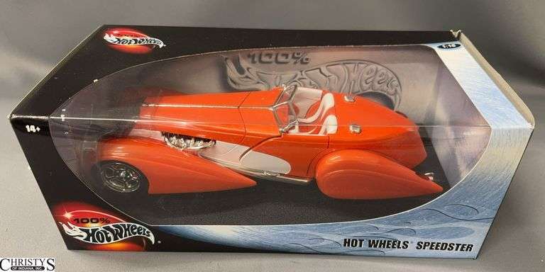 100% Hot Wheels Speedster 1:18 Scale Diecast Car image
