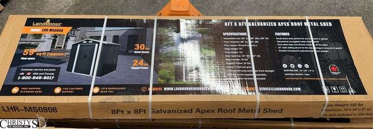 METAL SHED LDH-MS0808 image