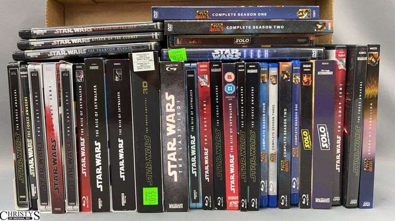 Star Wars Blu-ray DVD Collection - Complete Seasons, Specials, and Feature Films image
