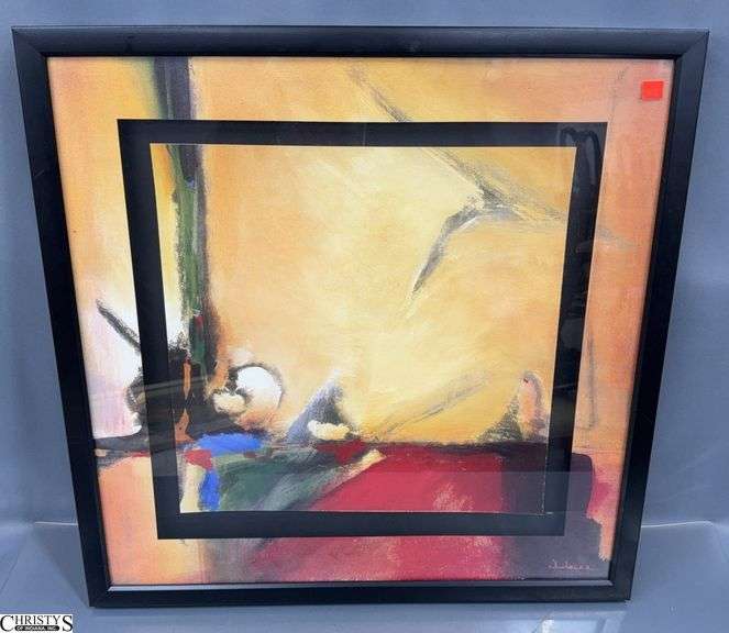 Modern Style Decorator Print - 26" x 26" of frame image