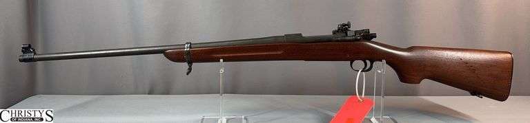 Springfield Model 1903 Bolt Action Rifle cal. 30*06 SN: 1267495.  This firearm has an email copy describing this rifle as "National Match" however no guarantees of this information.  Barrel Marked S A 10-24 image