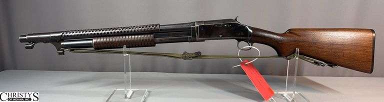 Winchester Model 97 Pump Shotgun 12 ga. SN: E 930607 with Sling image