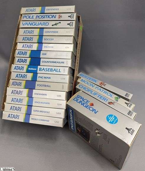 Atari 5200 Game Cartridge Collection - 19 Titles image