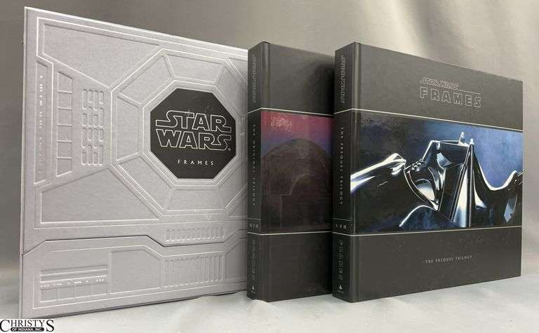 Star Wars Frames Collectors Book With Case, The Prequel Trilogy and The Original Trilogy (Very Heavy) A Meditative Look at The Star Wars Saga image