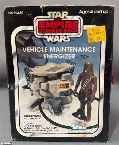 Vintage Kenner Star Wars 1982 Return of The Jedi Vehicle Maintenance Energizer Toy In Original Box image
