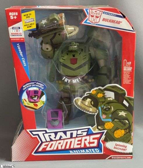 Transformers Animated Autobot Bulkhead Leader Class 2007 Hasbro image