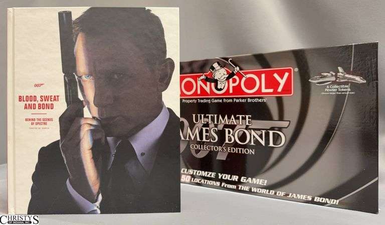 Ultimate James Bond 007 Collector's Edition Monopoly Game with Book image