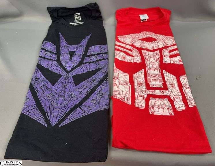 Transformers Hasbro 3XL T-Shirts Lot image