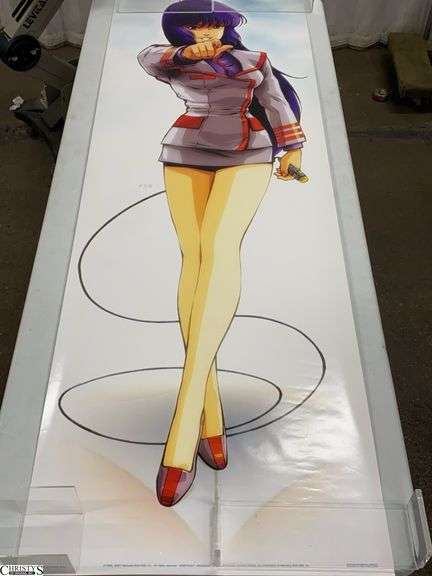 Macross Robotech (Lynn Minmay) Life Size (24 x 72 inches) Poster By Harmony Gold Printing image