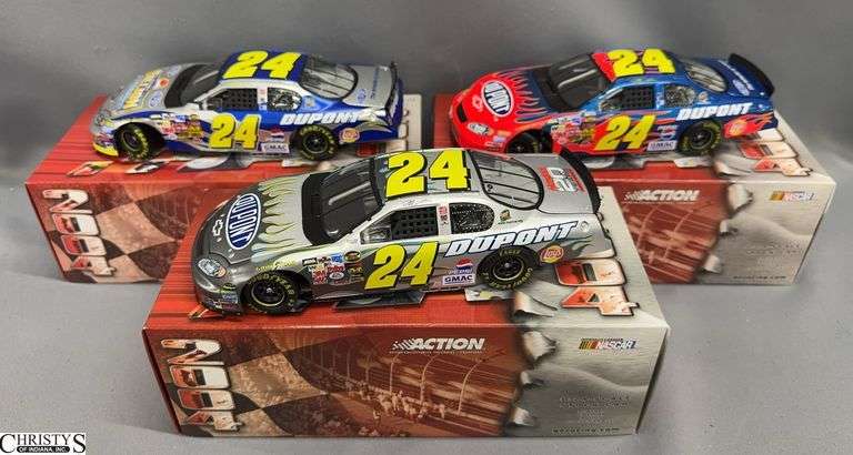 Jeff Gordon #24 Dupont 2004 Monte Carlo Action 1/24 Scale Diecast Stock Cars image