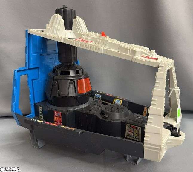 1980 Star Wars Darth Vaders Star Destroyer Ship, Does have Some Wear and Stickers Slightly Peeling image