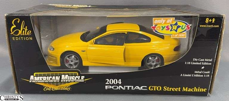 American Muscle 2004 Pontiac GTO Street Machine Diecast 1:18 Scale image