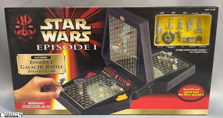 Star Wars Episode I Electronic Galactic Battle Strategy Game image