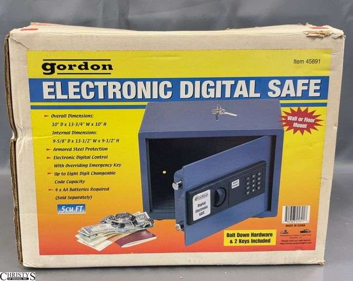Gordon Electronic Digital Safe - 10" x 13" x 10" image