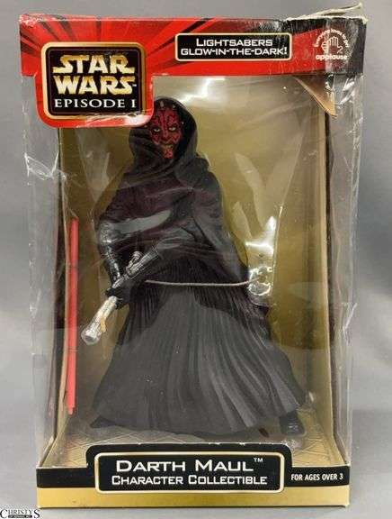 Star Wars Episode I Darth Maul Character Collectible Applause Dented Box image