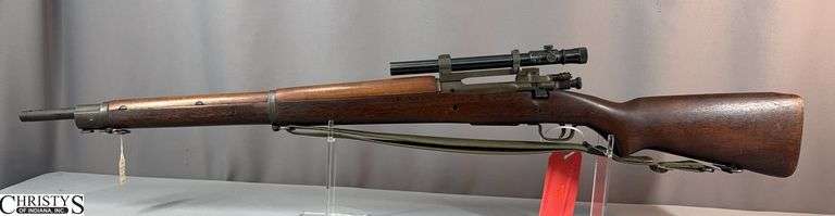 Remington Model 03-A3 Bolt Action Rifle cal. 30*06 SN: 3420553 with Scope and Sling.  Barrel Marked R A 8-43 image