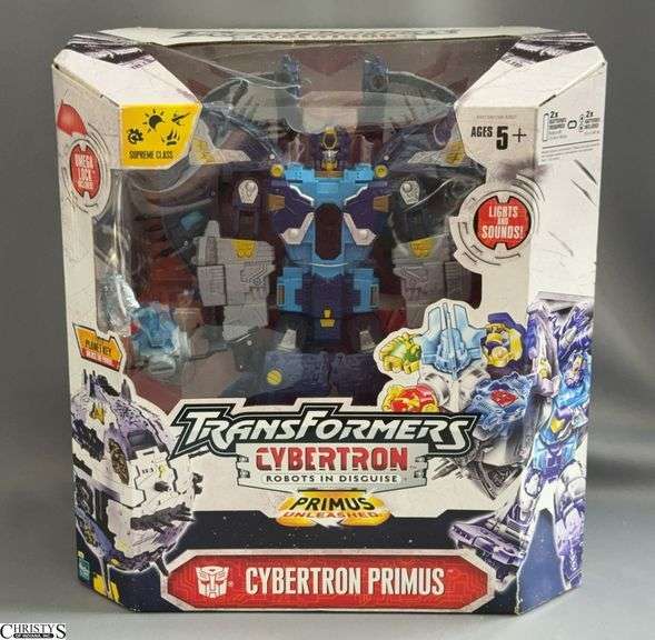 Hasbro Transformers Cybertron Robots in Disguise Primus Unleashed, 2005 In Box image