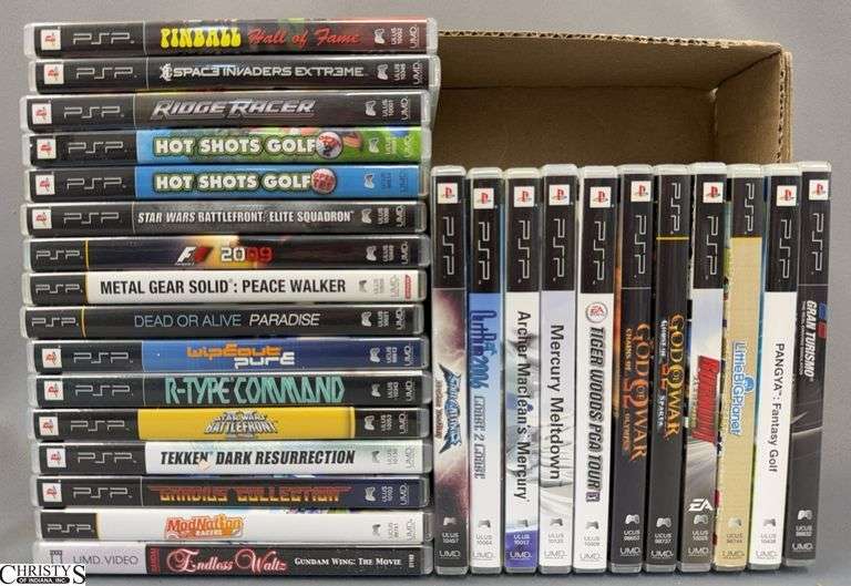 27 PSP UMD Games - Various Titles image