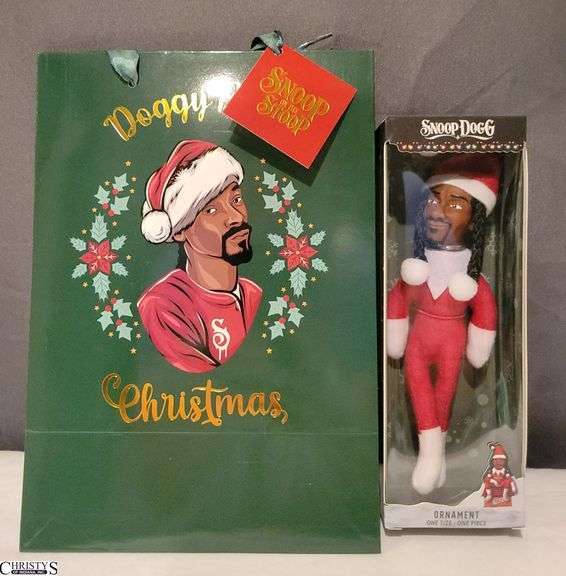 Snoop on the Stoop Ornament and Gift Bag