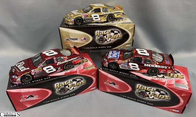 Dale Earnhardt Jr. #8 Race Fans Collectibles Diecast Car Lot image