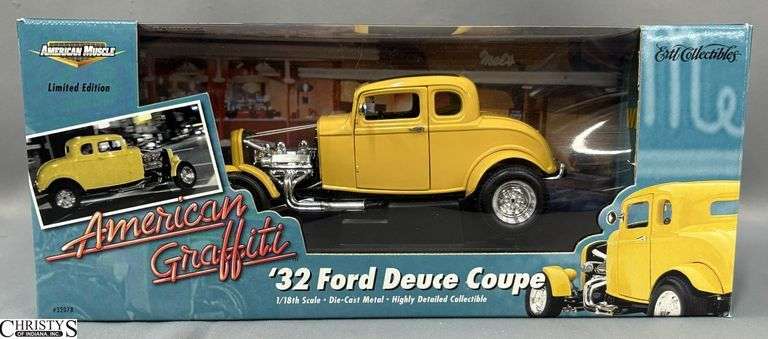 American Graffiti '32 Ford Deuce Coupe 1/18 Scale Die-Cast Model Car image