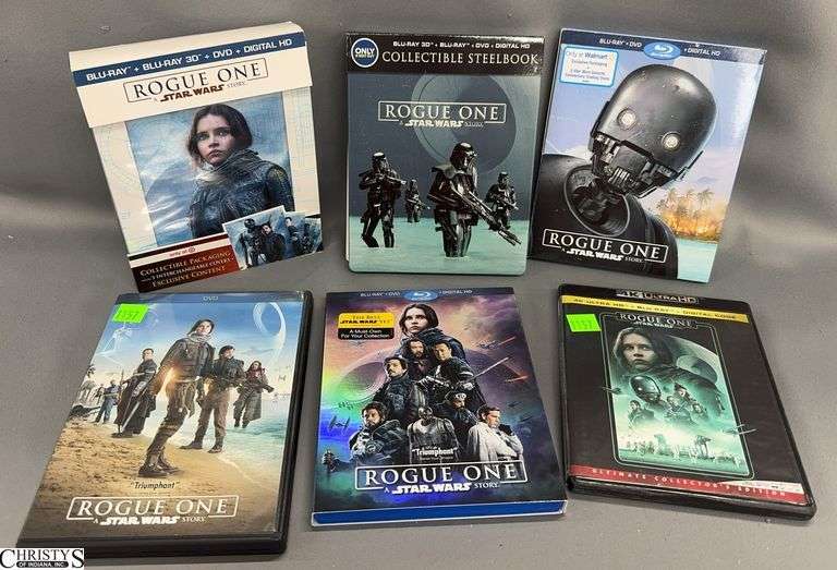 Rogue One: A Star Wars Story - DVD, Blu-Ray, 4K Ultra HD, and Steelbook Collection image