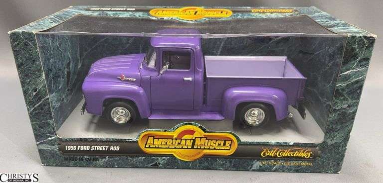 American Muscle Ertl 1956 Ford Street Rod 1/18 Scale Diecast image