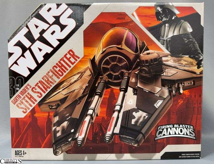 2006 Hasbro Star Wars Darth Vader Sith Starfighter image