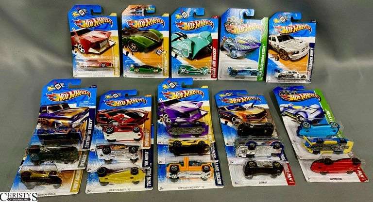 20 Hot Wheels Cars on Cards image
