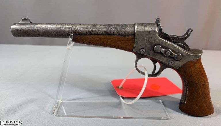 Remington 1871 Army Breech Loading Rolling Block Pistol 50 Caliber Center Fire.  No Paperwork Necessary image