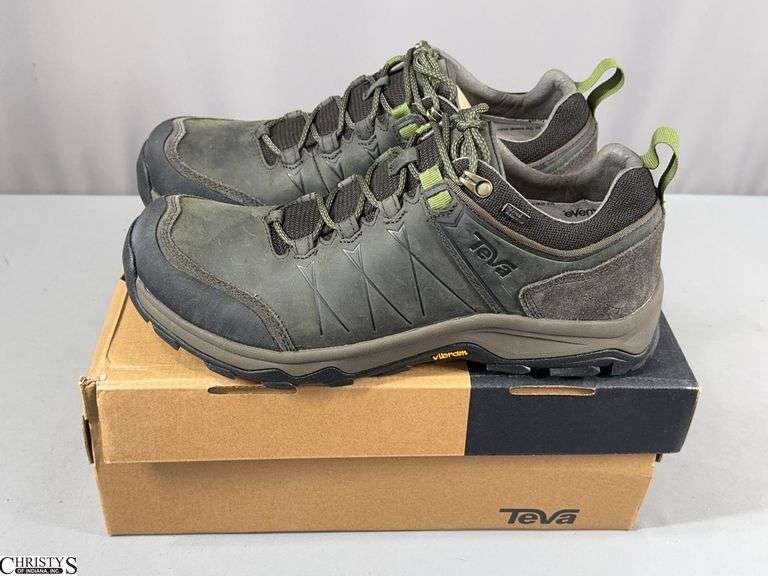 Teva Men's Shoes Size 12 in Original Box.  Color:  Black.  These shoes appear to be not worn. image