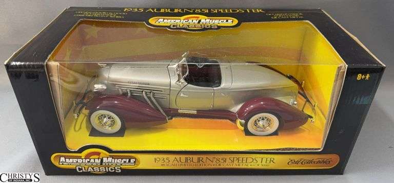 American Muscle Classics 1935 Auburn 851 Speedster Diecast Model Car image