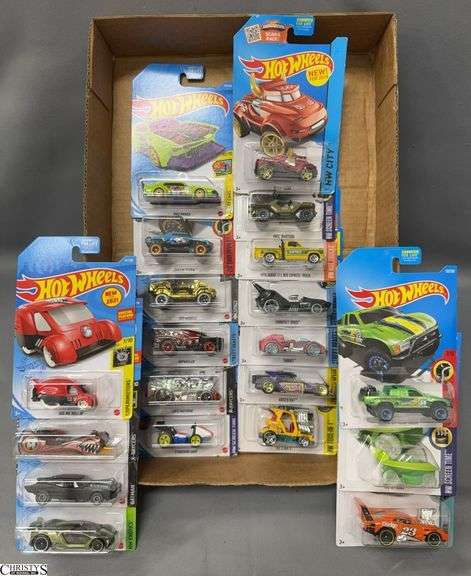20 HotWheels Cars In Packages image