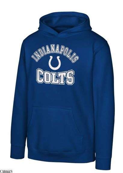 Indianapolis Colts Youth Extra Large Blue Home Town Long Sleeve Hoodie image