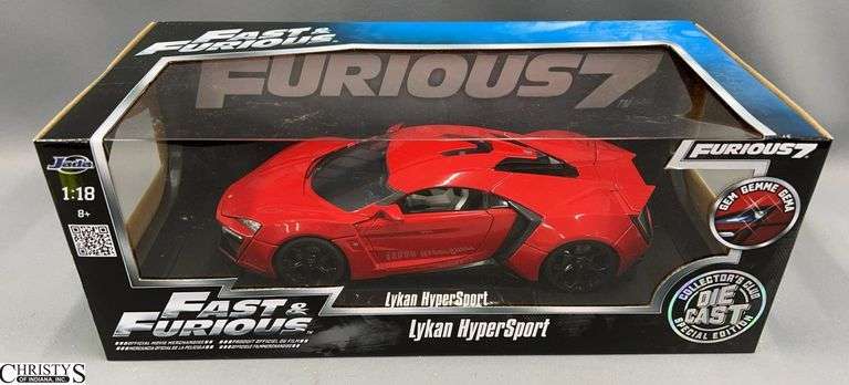 Fast & Furious 7 Lykan HyperSport 1:18 Die-Cast Car image