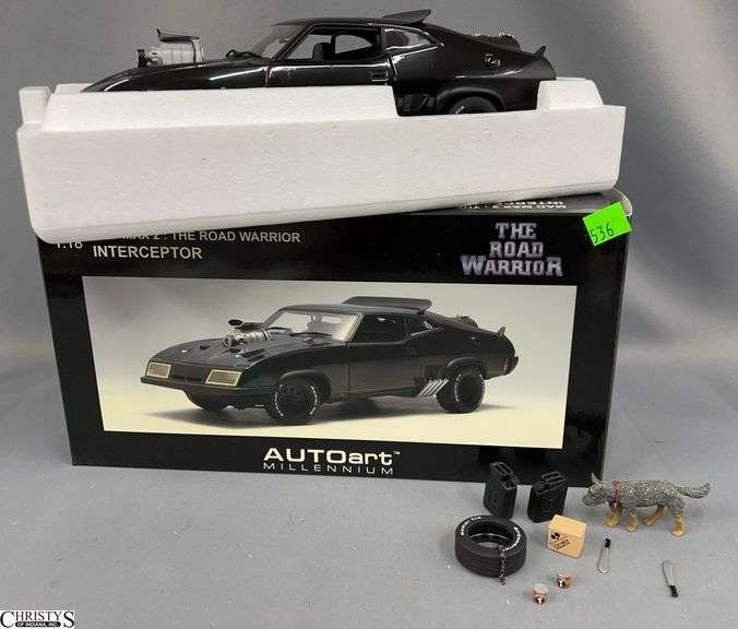 AutoArt Millennium Mad Max 2: The Road Warrior Interceptor 1:18 Scale Diecast Model Car image