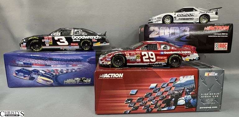 1/24 Scale Jeff Gordon 1998 IROC Firebird Xtreme & Kevin Harvick 2003 Monte Carlo image