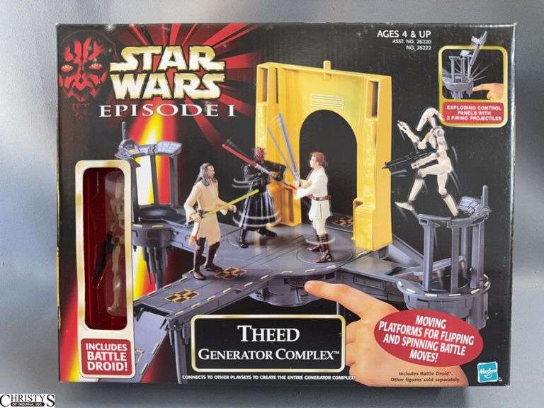 Star Wars Episode 1, Theed Generator Complex, 1998 Hasbro In Box image