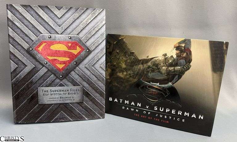 The Superman Files and Batman v Superman: Dawn of Justice Art Book Set image