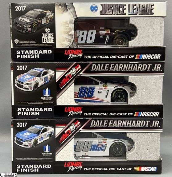 Lot of 3 Dale Earnhardt Jr. #88 NASCAR Diecast Cars - 2017 image