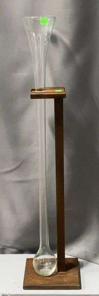 Full Yard Ale Glass in Wooden Stand - 36" T image